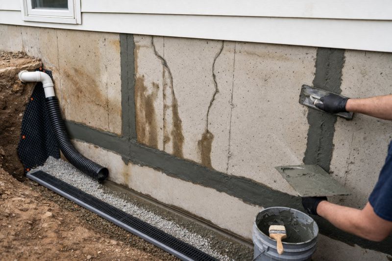 Basement Foundation Repair in Porter, OK