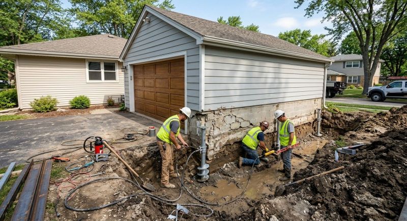 Basement Foundation Repair in Tulsa County, OK