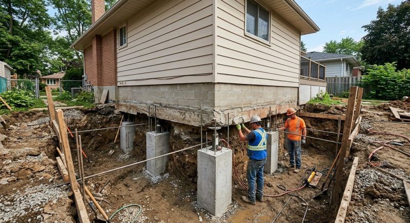 Basement Underpinning in Bixby, OK