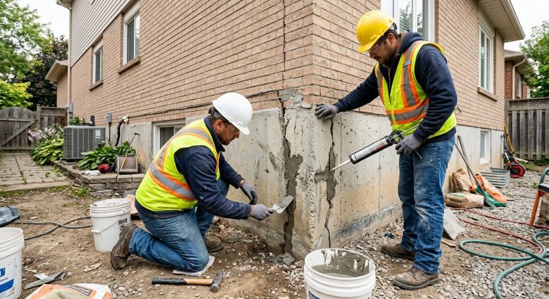 Building Foundation Repair in Sand Springs, OK