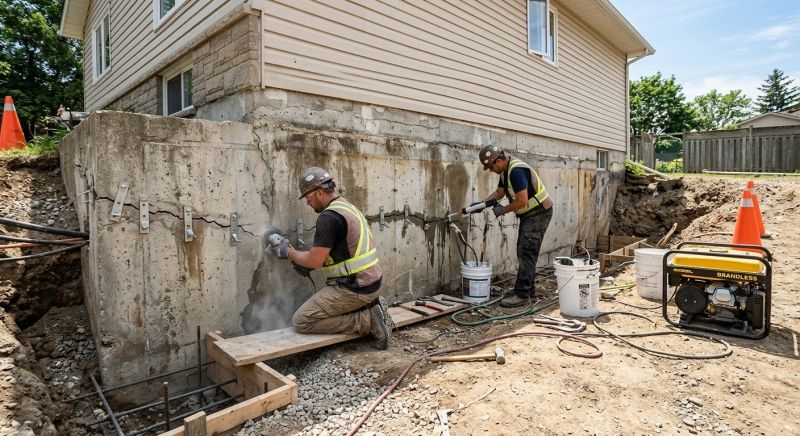 Concrete Foundation Repair in Beggs, OK