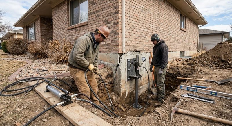 Concrete Foundation Repair in Sand Springs, OK