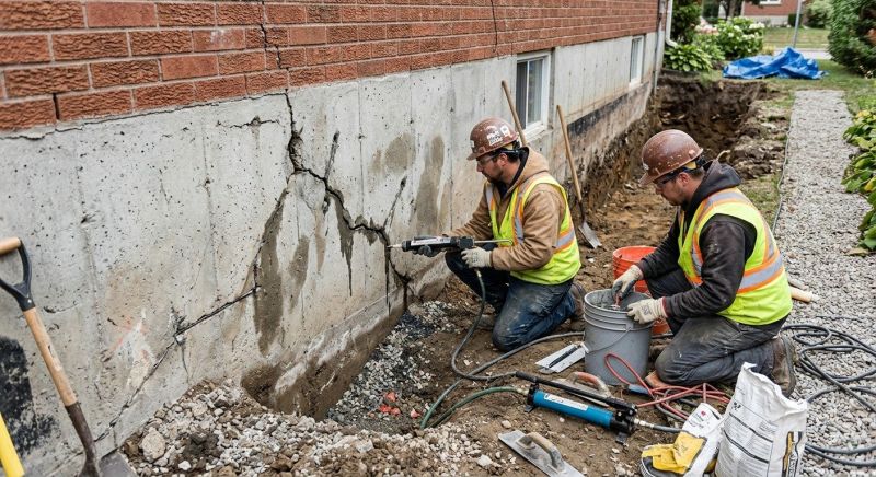 Cracked Foundation Repair in Sapulpa, OK