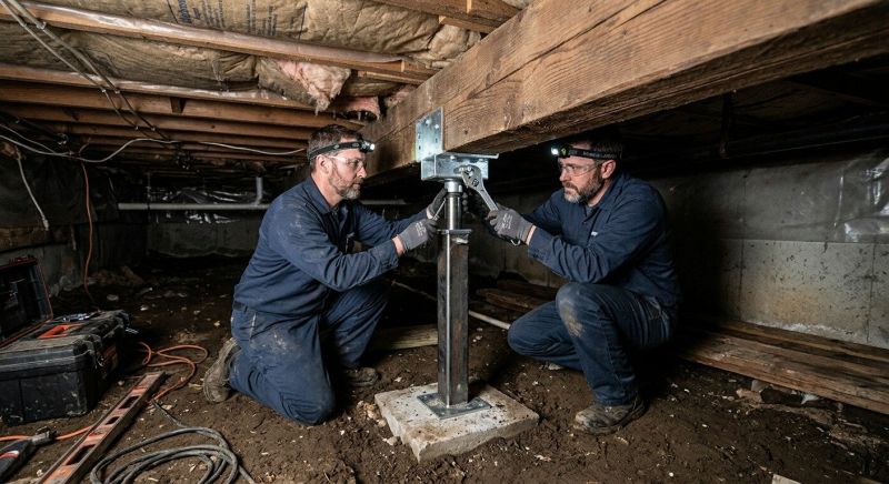 Crawlspace Foundation Repair in Broken Arrow, OK