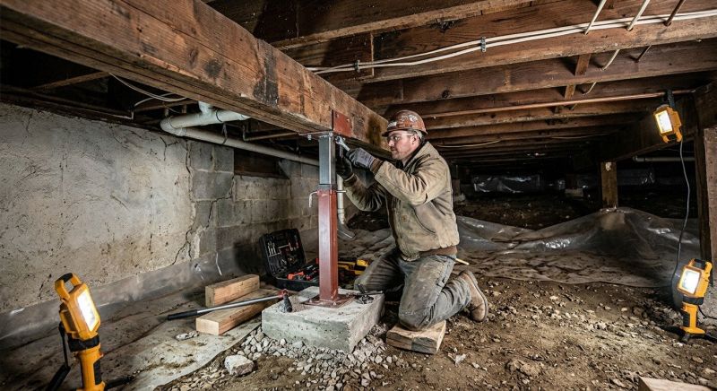 Crawlspace Foundation Repair in Okmulgee, OK