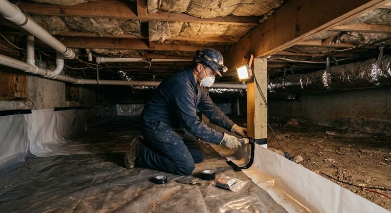 Crawlspace Repair in Bixby, OK