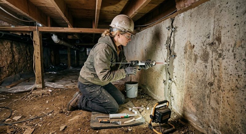 Deep Foundation Repair in Bixby, OK