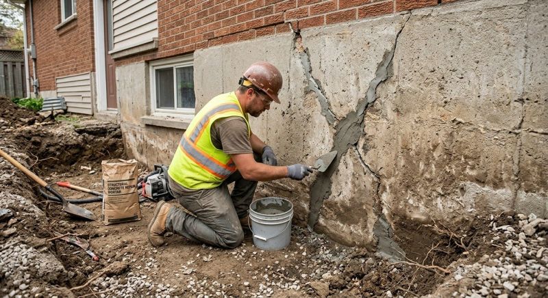 Foundation Crack Repair in Owasso, OK
