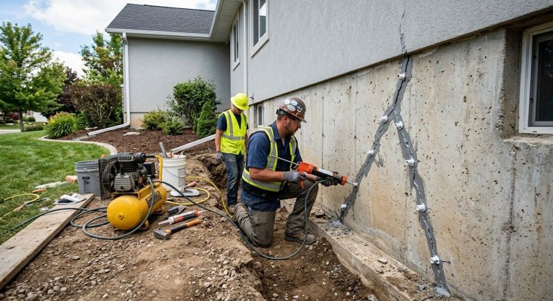 Foundation Damage Repair in Beggs, OK