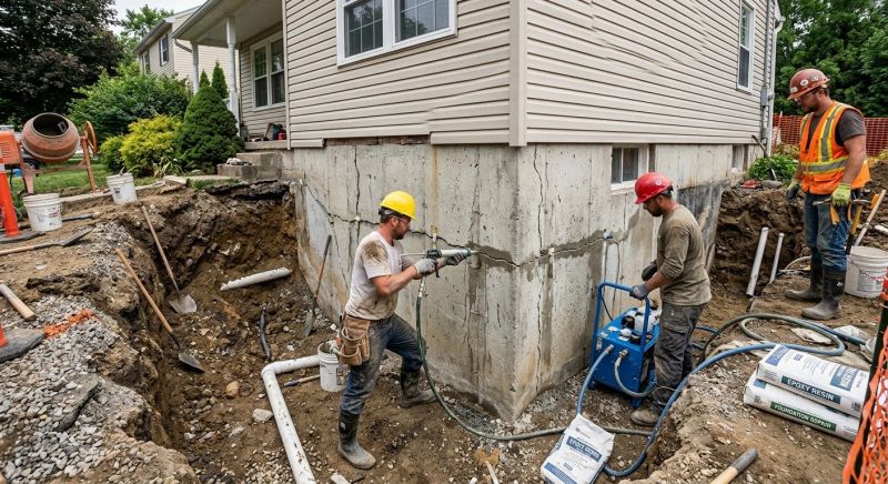 Foundation Damage Repair in Porter, OK
