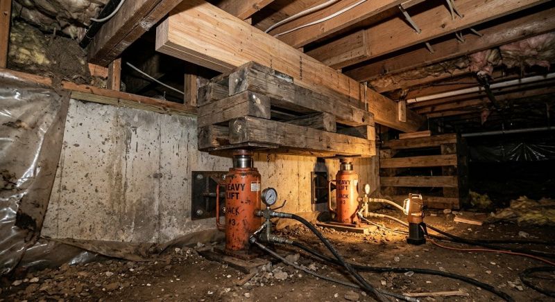 Foundation Jacking in Coweta, OK