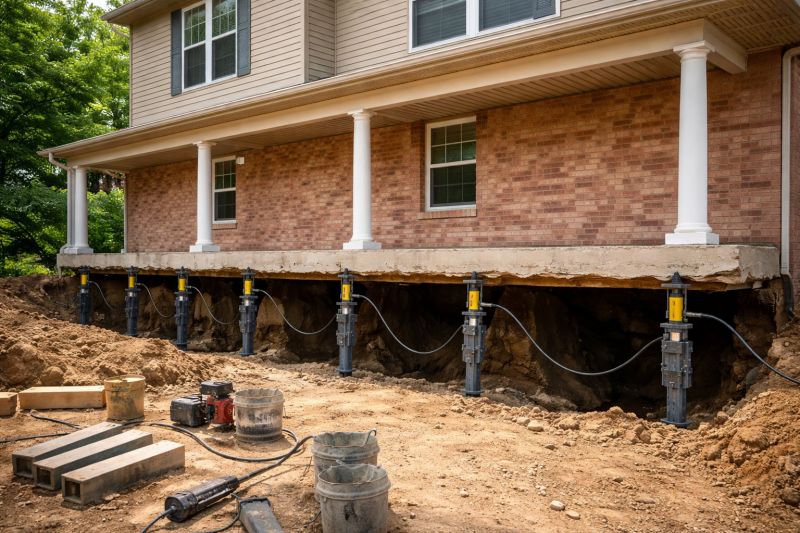 Foundation Jacking in Jenks, OK