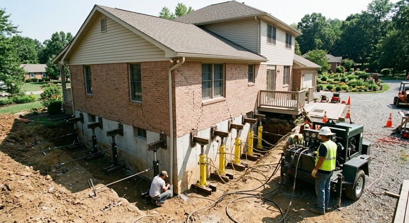 Foundation Jacking in Bixby, OK