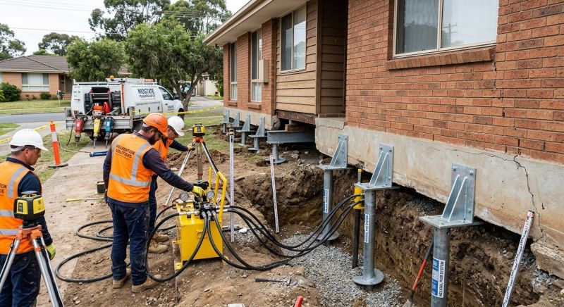Foundation Jacking in Okmulgee, OK