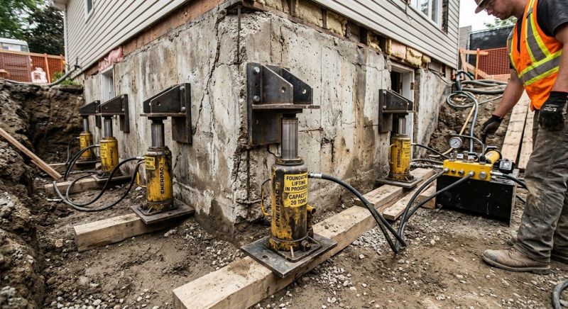 Foundation Jacking in Sand Springs, OK