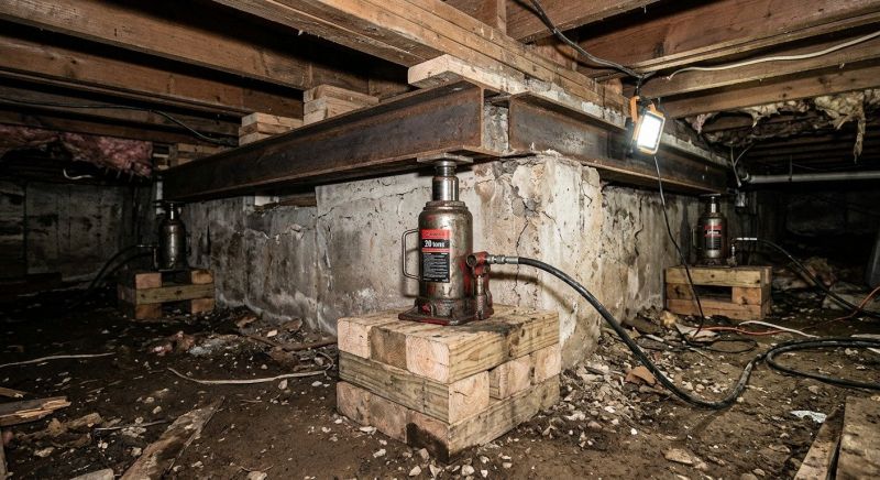 Foundation Jacking in Sand Springs, OK