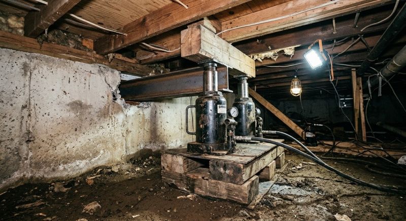 Foundation Jacking in Tulsa, OK