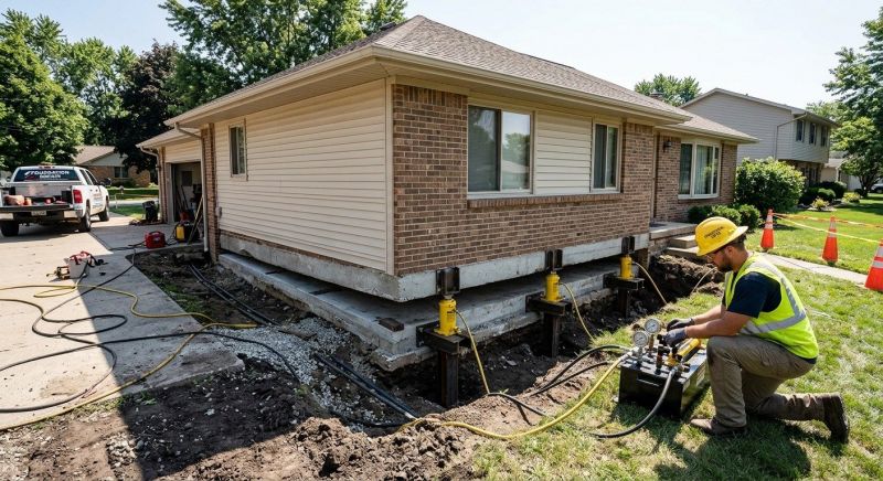 Foundation Lifting in Catoosa, OK