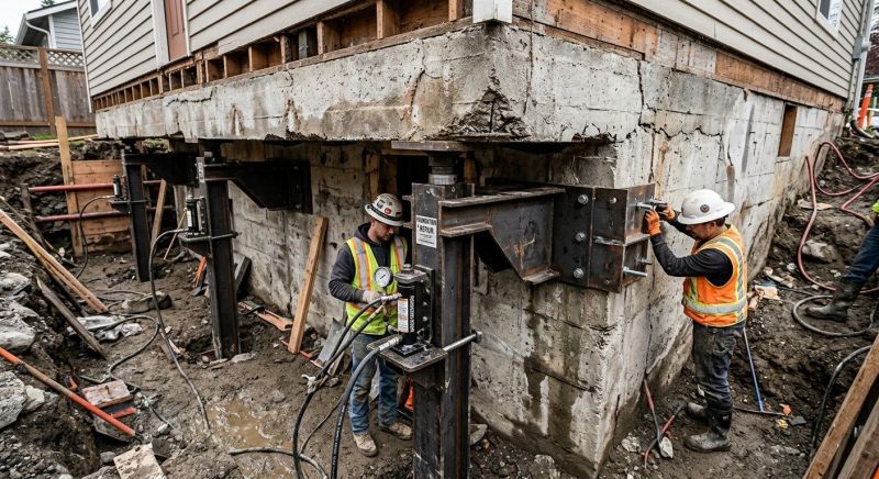 Foundation Lifting in Coweta, OK