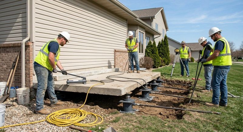 Foundation Lifting in Jenks, OK