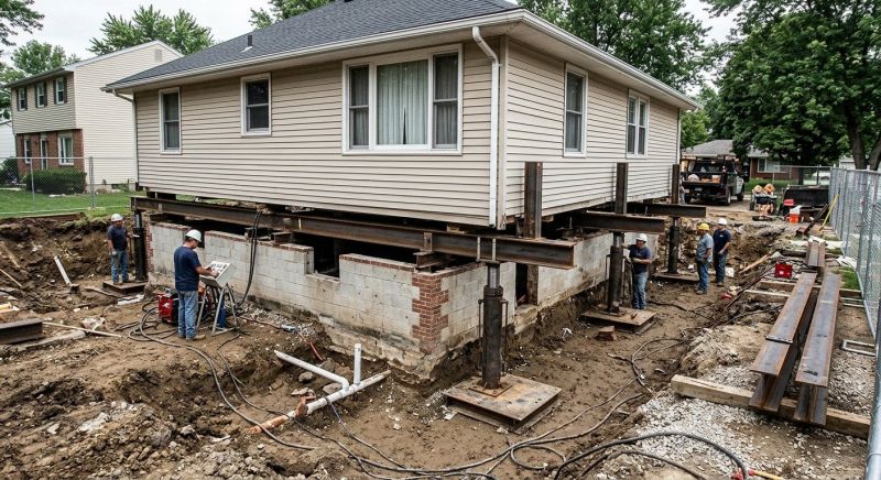 Foundation Lifting in Tulsa County, OK
