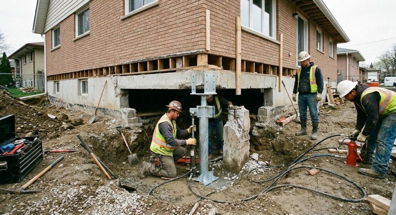 Foundation Pier Repair in Bixby, OK