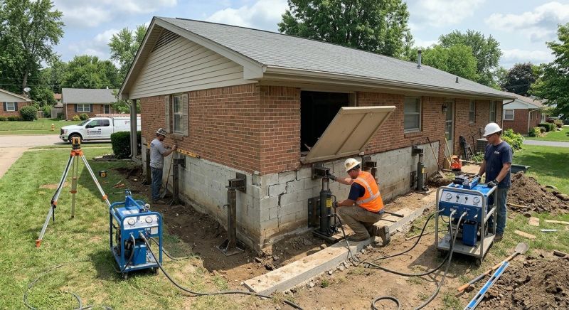 Foundation Releveling in Bixby, OK