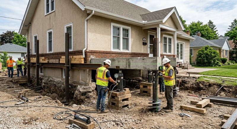 Foundation Releveling in Bixby, OK