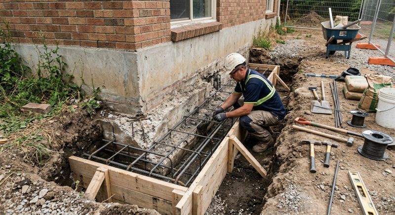 Foundation Repair in Mounds, OK