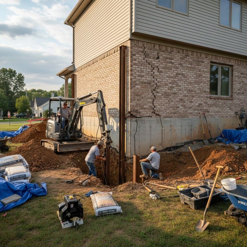 Foundation Structural Repair in Jenks, OK