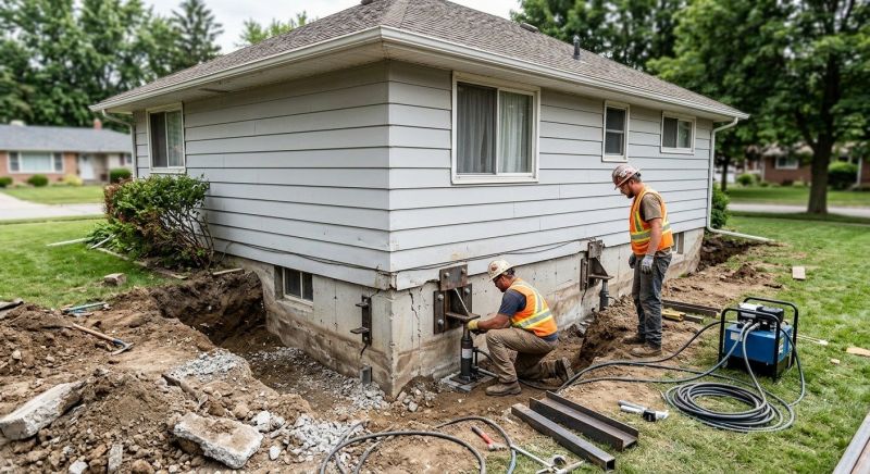 House Foundation Repair in Jenks, OK