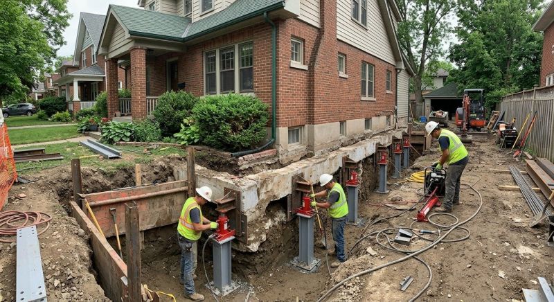 House Underpinning in Bixby, OK