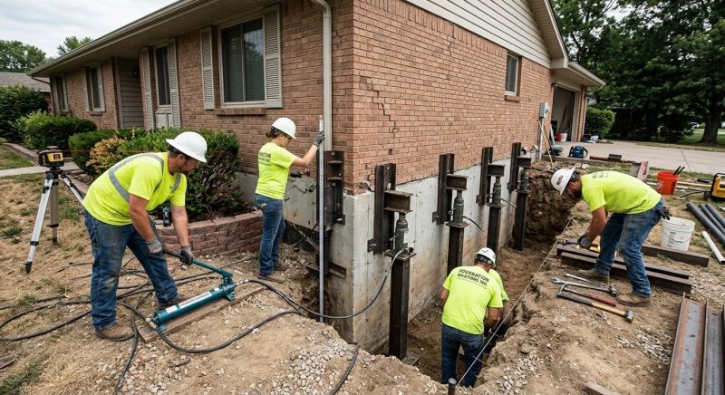 Settling Foundation Service in Porter, OK