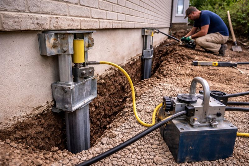 Sinking Foundation Repair in Broken Arrow, OK