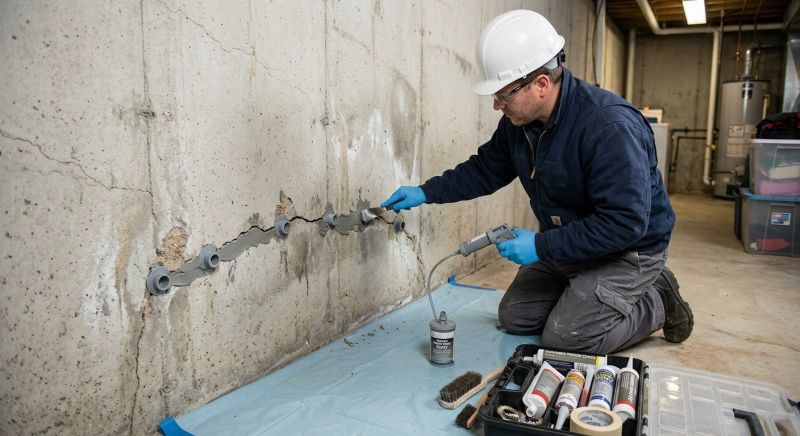 Structural Crack Repair in Bixby, OK