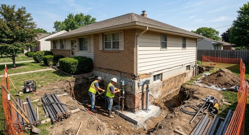 Structural Foundation Repair in Mounds, OK