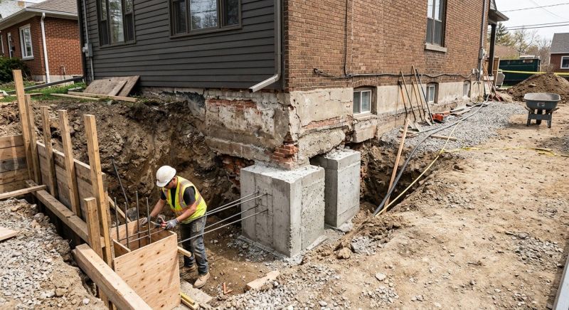 Structural Underpinning in Bixby, OK