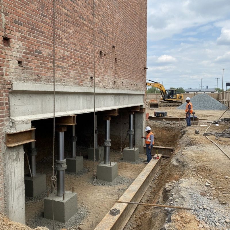 Structural Underpinning in Bixby, OK