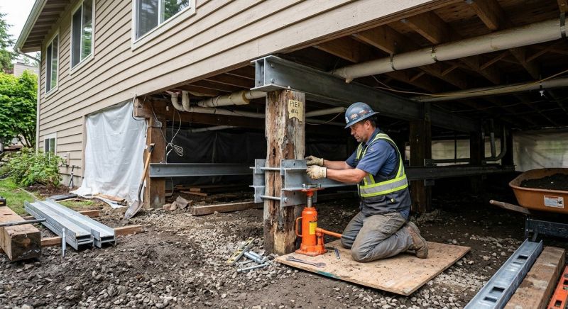 Structural Underpinning in Bixby, OK