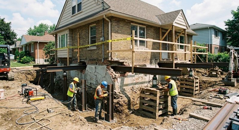 Structural Underpinning in Bixby, OK