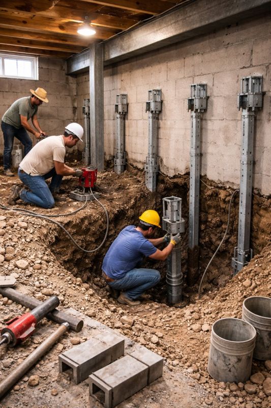 Underpinning Repair in Bixby, OK