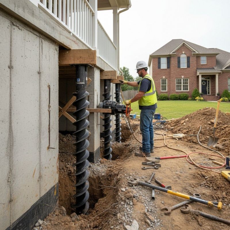 Underpinning Repair in Bixby, OK