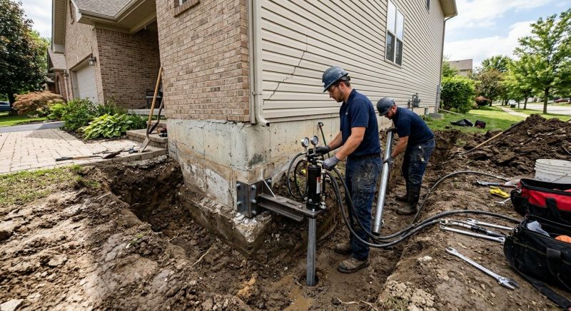 Settling Foundation Service in Broken Arrow, OK